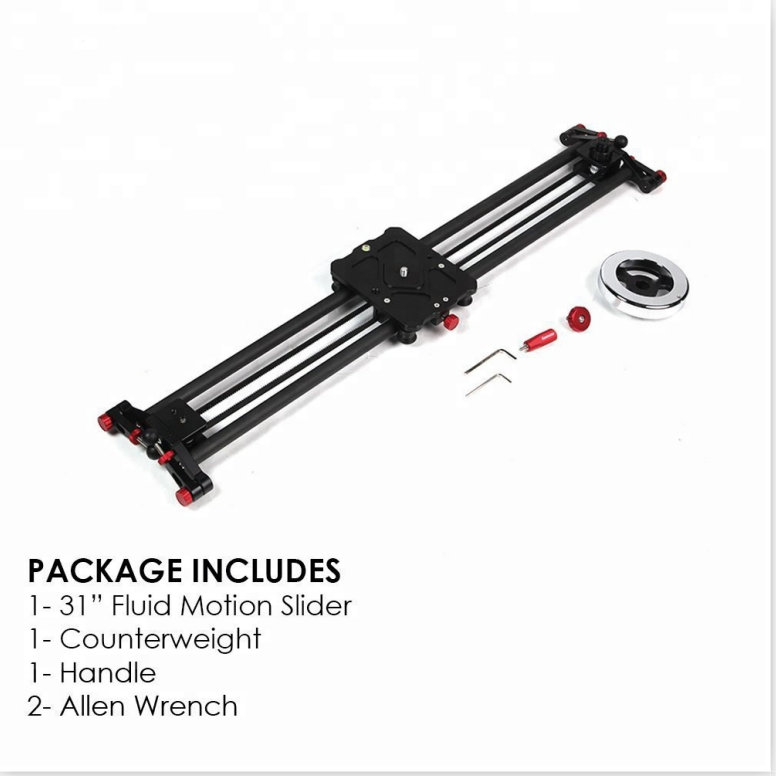 150 cm Carbon Fiber Flywheel Camera Track Dolly Slider Photography Stabilizer Rail System Video Making Kit