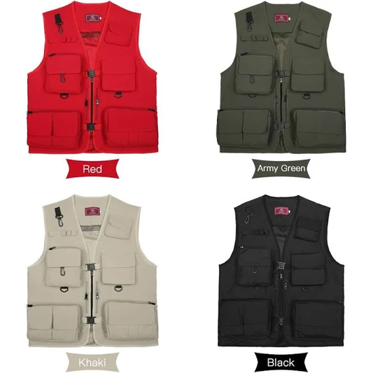 Photography Vest Summer Multi Pockets (Accessories)