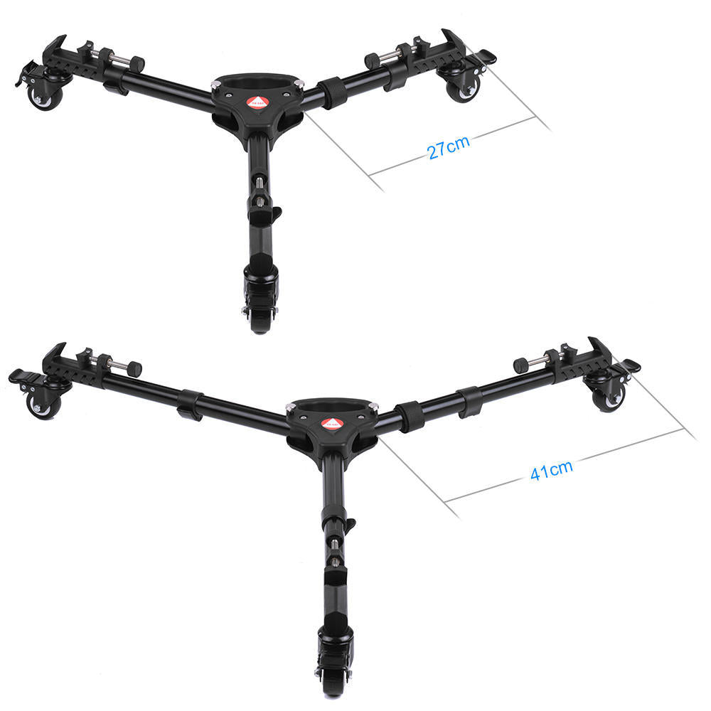 Kingjoy VX-600 Camera Tripod Dolly Base Stand