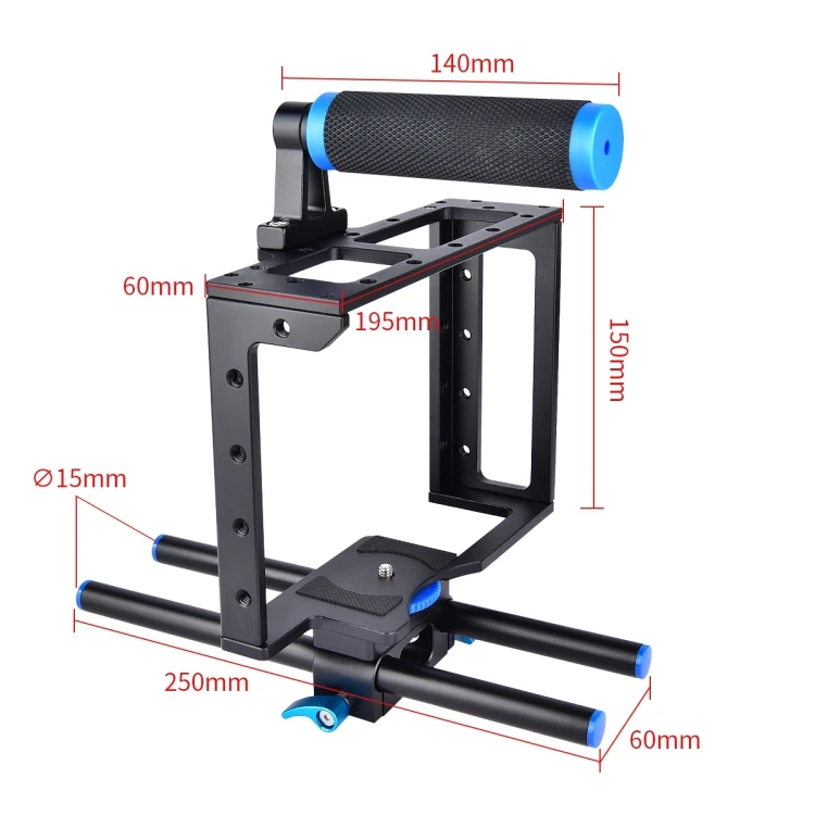 Protective DSLR Camera Cage Stabilizer (Stand)